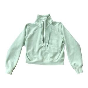 all in motion Core Fleece 1/2 Zip Mint Green Pullover XS